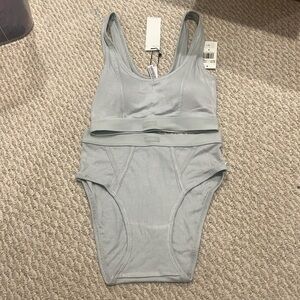 - Steve Madden bra and panties high waisted